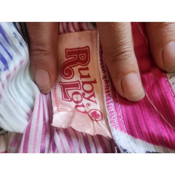 Colourful 70s Kaftan Vintage Beach Cover Dress - Picture 10 of 10